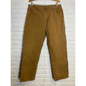 Dickies duck pants work gear carpenter jeans men's size 36 x 30 100% cotton